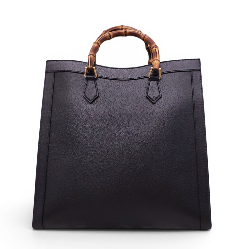 GUCCI BLACK X-LARGE DIANA BAG