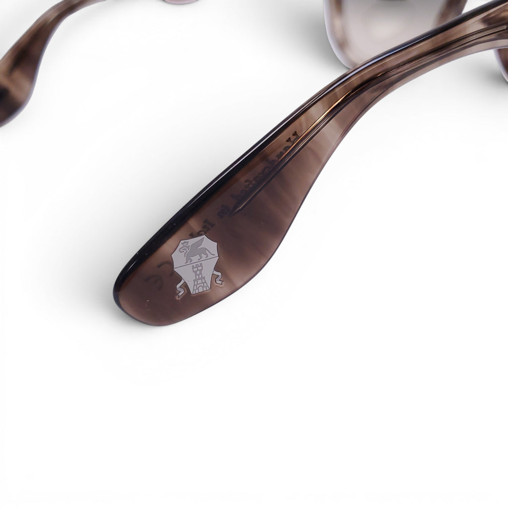 OLIVER PEOPLES X B.C. TAUPE SQUARE SUNGLASSES