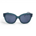 DIOR TEAL CANNAGE SUNGLASSES