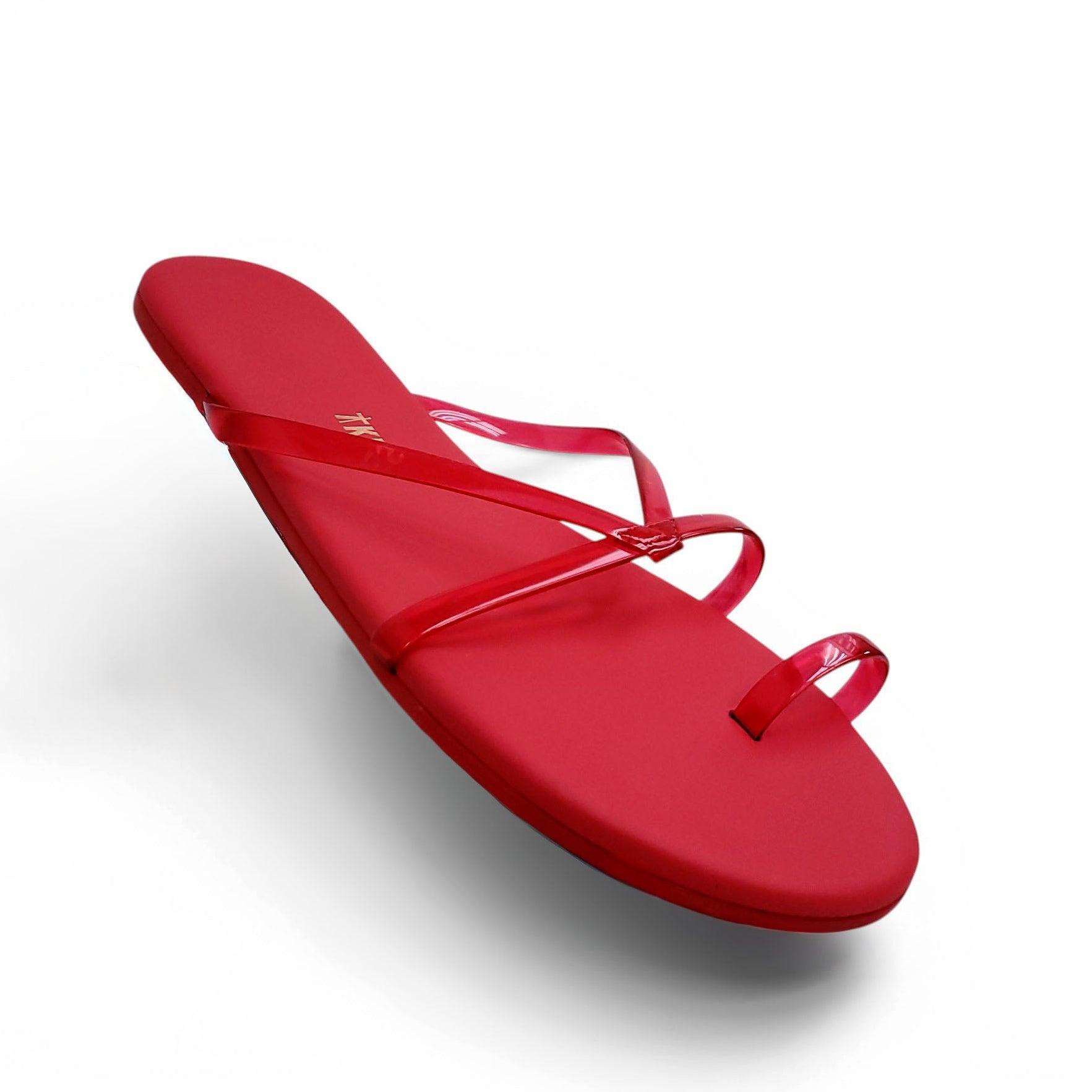 TKEES CHERRY JELLY 'VALERIE' SANDALS - SIZE 39