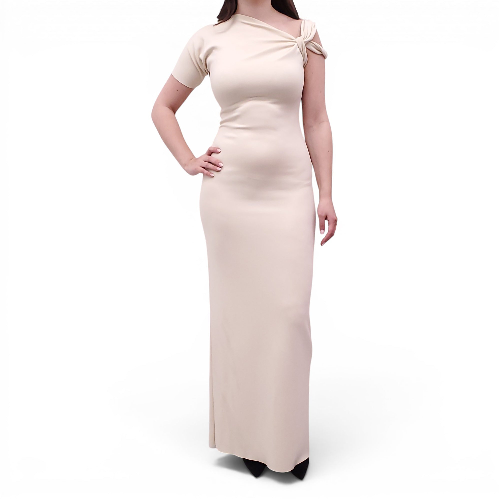 KHY CREAM MAXI DRESS - SIZE M