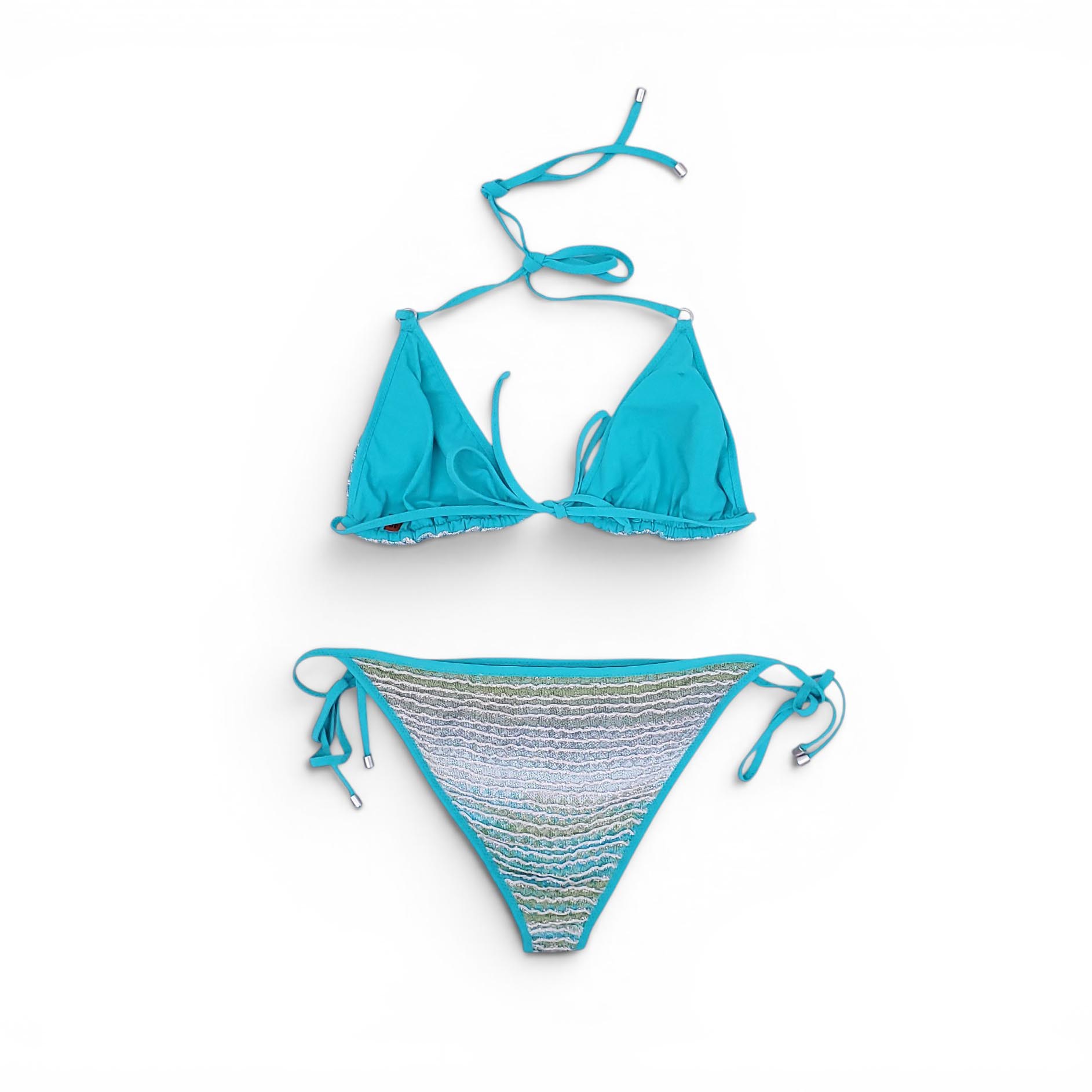 MISSONI METALLIC BIKINI - SIZE 40