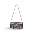 FENDI SILVER 'MIA' POUCHETTE BAG