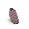 BALENCIAGA TAUPE BB MONOGRAM JACQUARD COZY MULES - SIZE 38.5