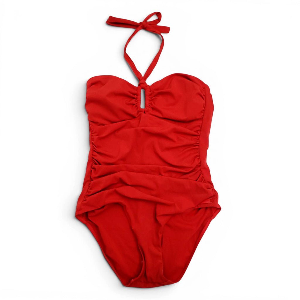 ZIMMERMANN RED ONE-PIECE SWIMSUIT - SIZE 0 (US 4)