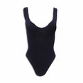 HUNZA G BLACK ONE-PIECE SWIMSUIT - SIZE O/S