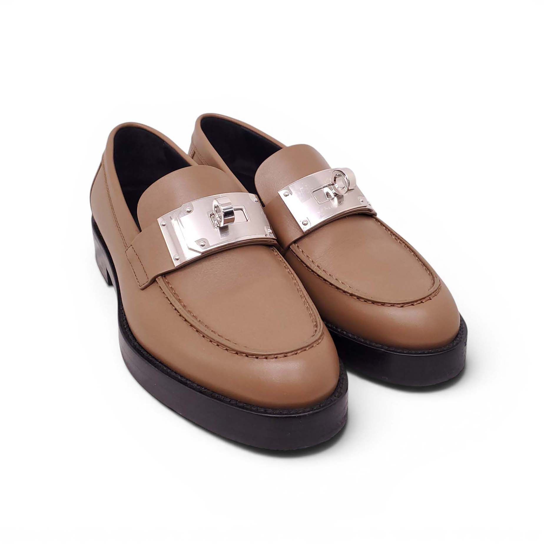 HERMÈS BROWN HOT LOAFERS - SIZE 36 – Rewind Couture