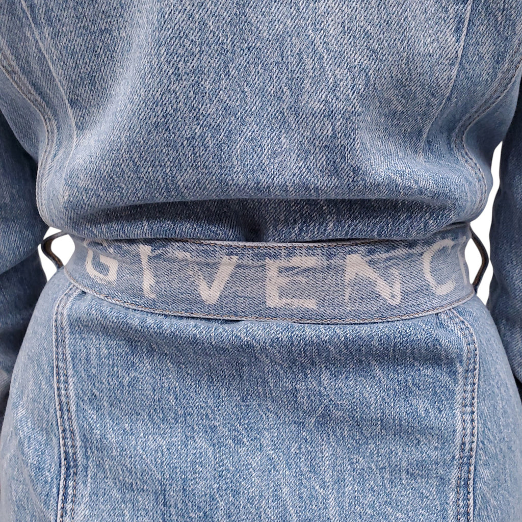 GIVENCHY DENIM DRESS - SIZE 36