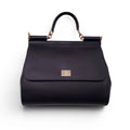 DOLCE & GABBANA BLACK SICILY BAG