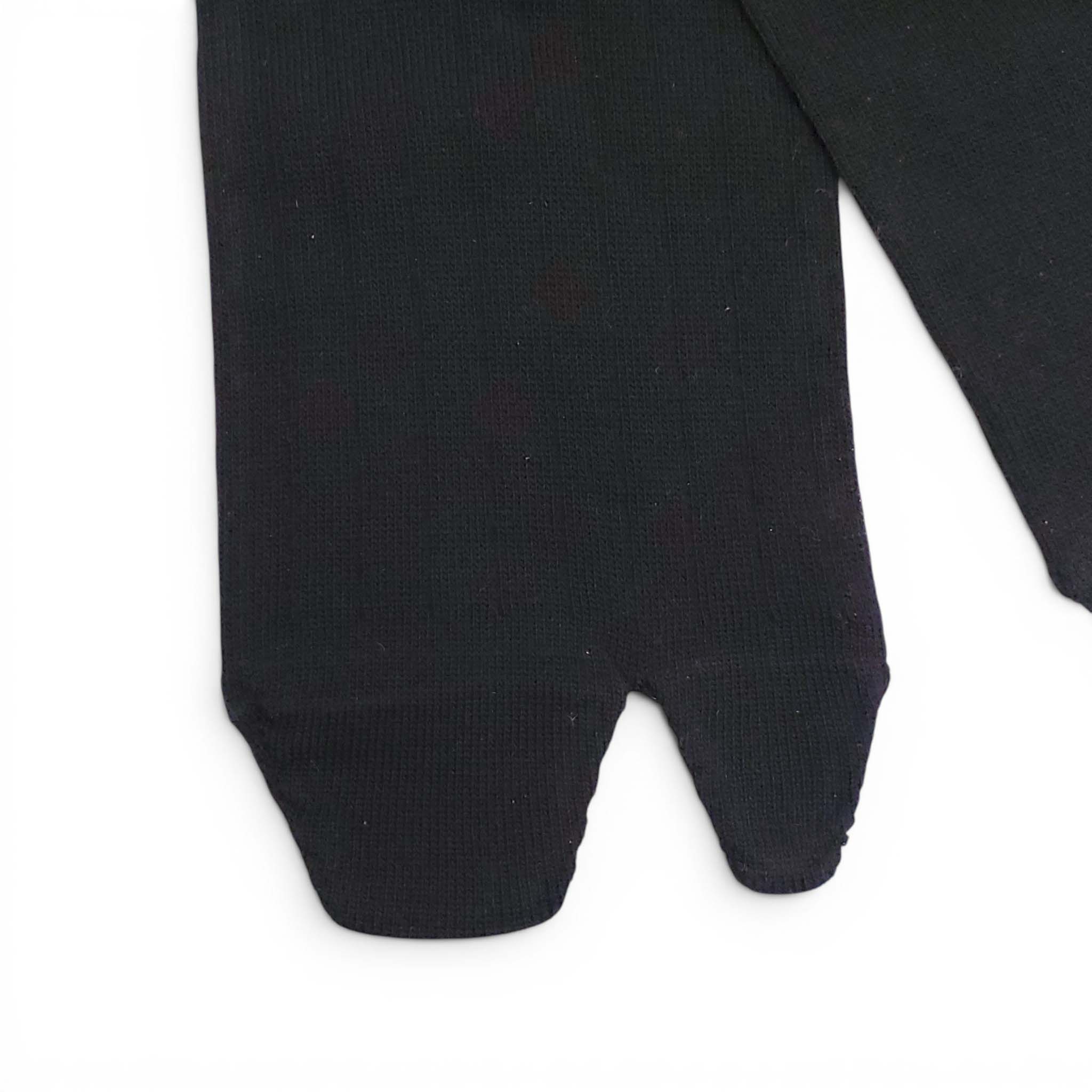 MAISON MARGIELA BLACK TABI SOCKS - SIZE S