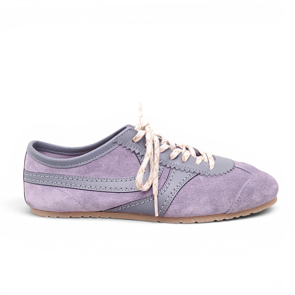 DRIES VAN NOTEN PURPLE SUEDE SNEAKERS - SIZE 39
