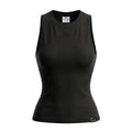 COURRÈGES BLACK LOGO TANK TOP - SIZE S