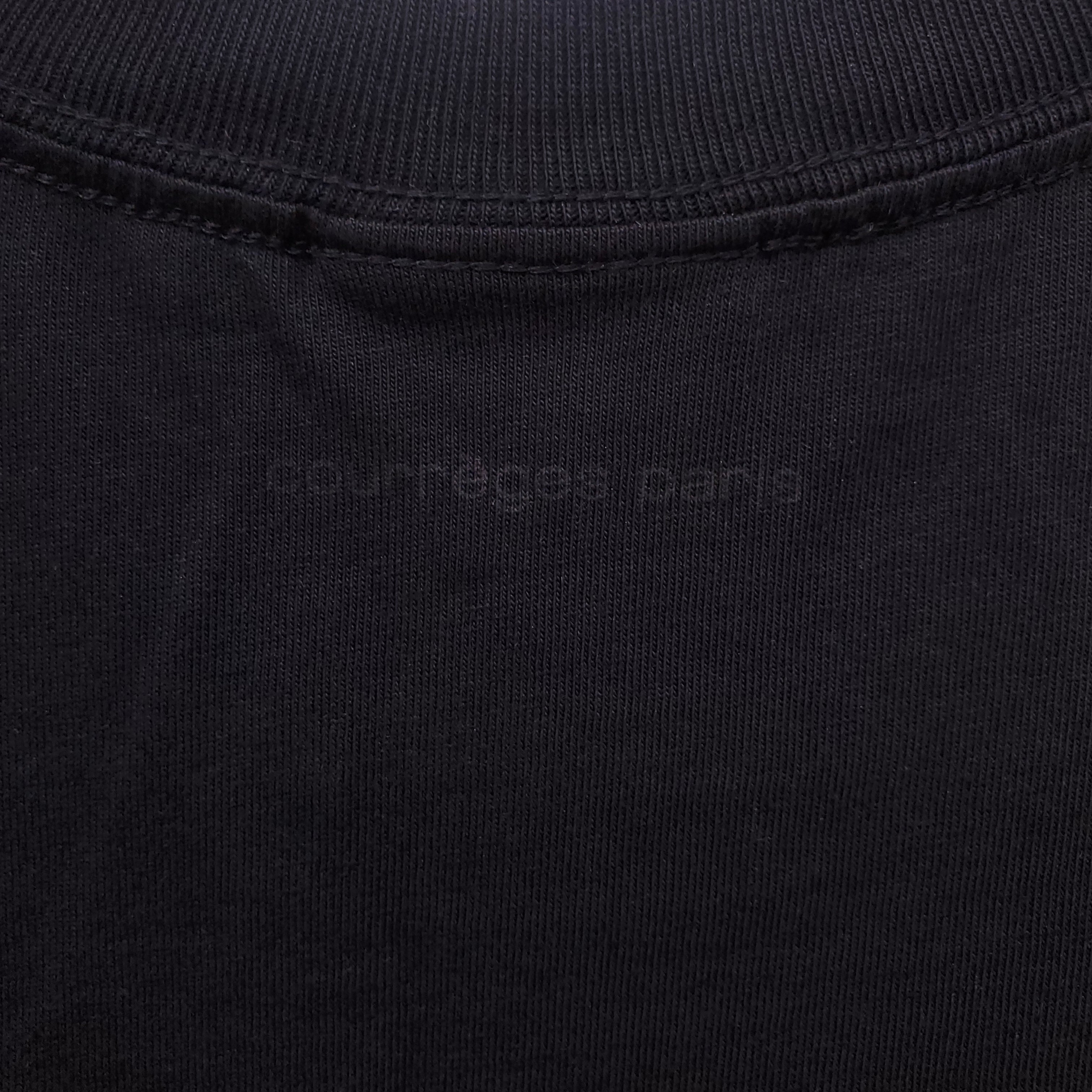 COURRÈGES BLACK LOGO TANK TOP - SIZE S