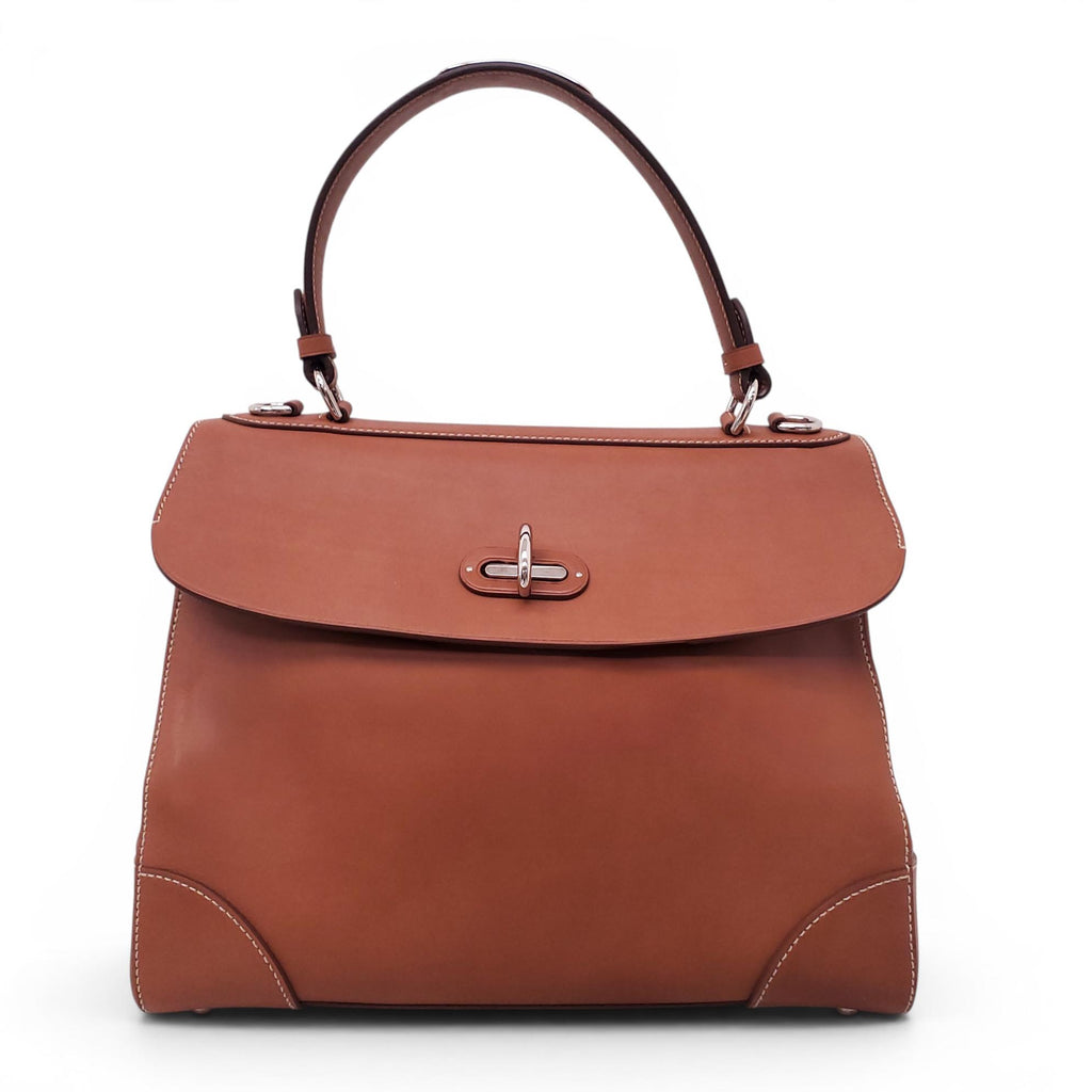 RALPH LAUREN TIFFIN 33 SATCHEL BAG