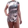 AVIU PATTERNED SEQUIN BLOUSE - SIZE 40