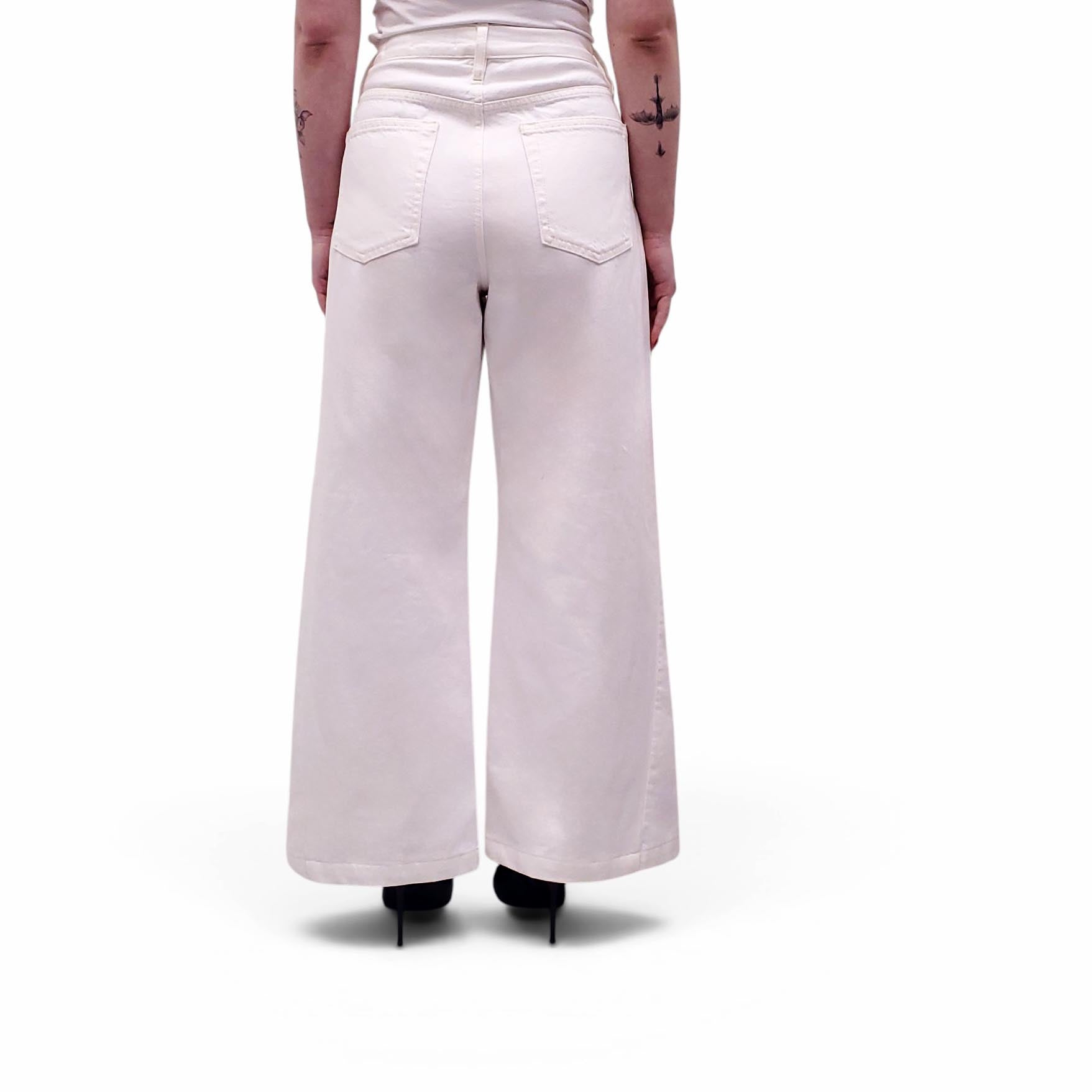 FRAME 'LE BAGGY PALAZZO' JEANS - SIZE 29
