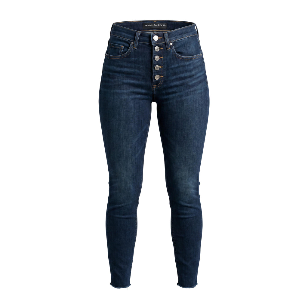 VERONICA BEARD DARK WASH 'DEBBIE' JEANS - SIZE 24