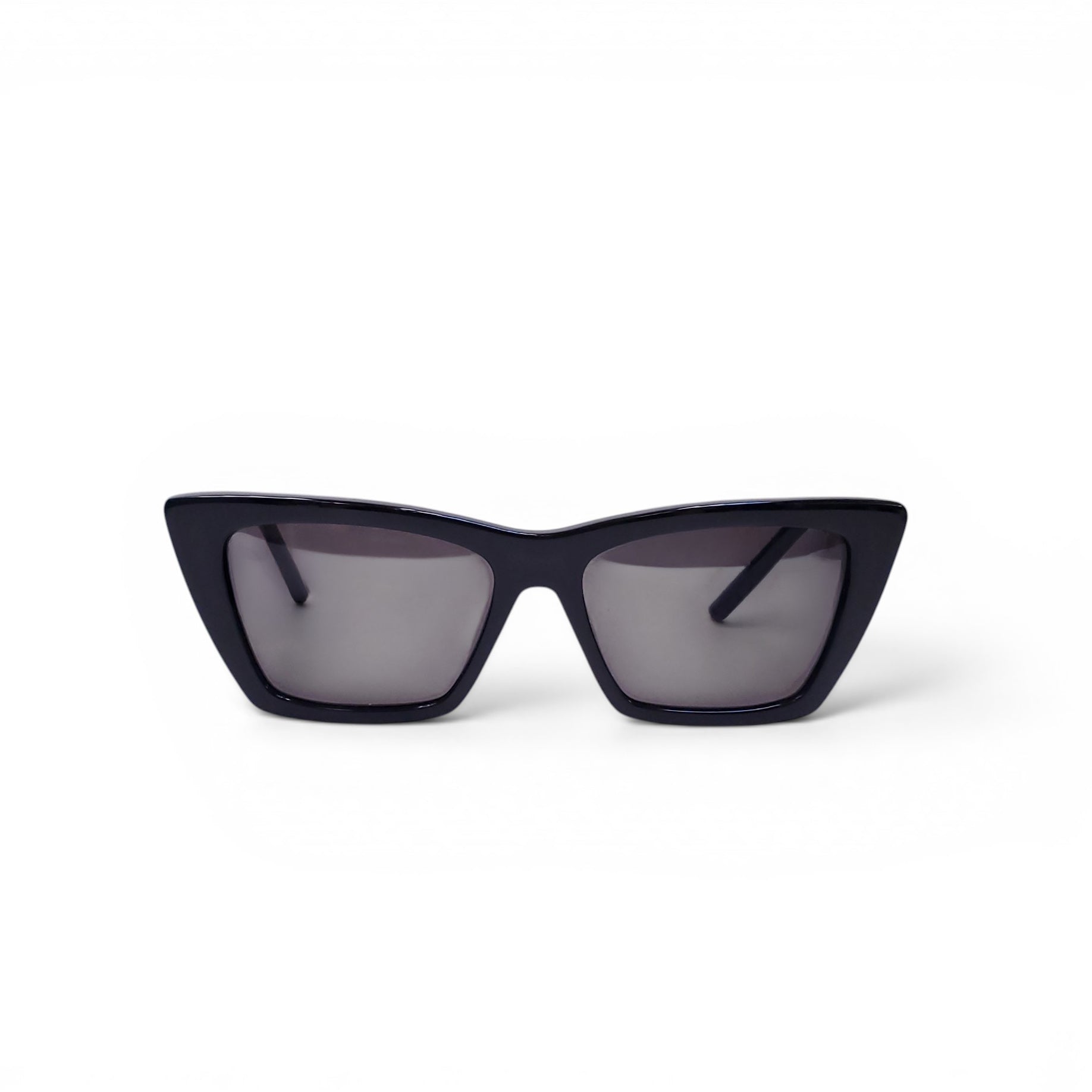 SAINT LAURENT BLACK CAT EYE SUNGLASSES