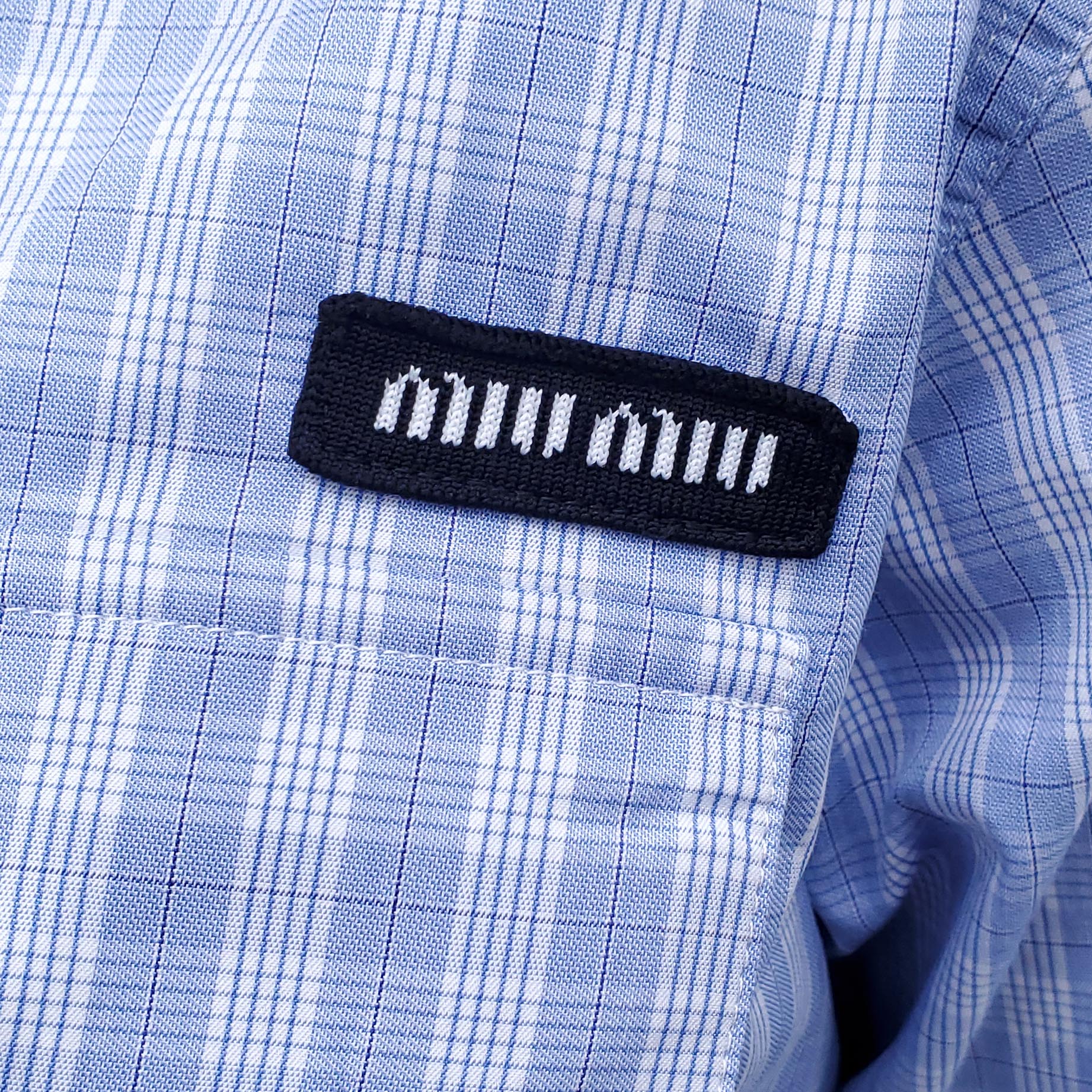 MIU MIU PLAID OVERSIZED BLOUSE - SIZE 36