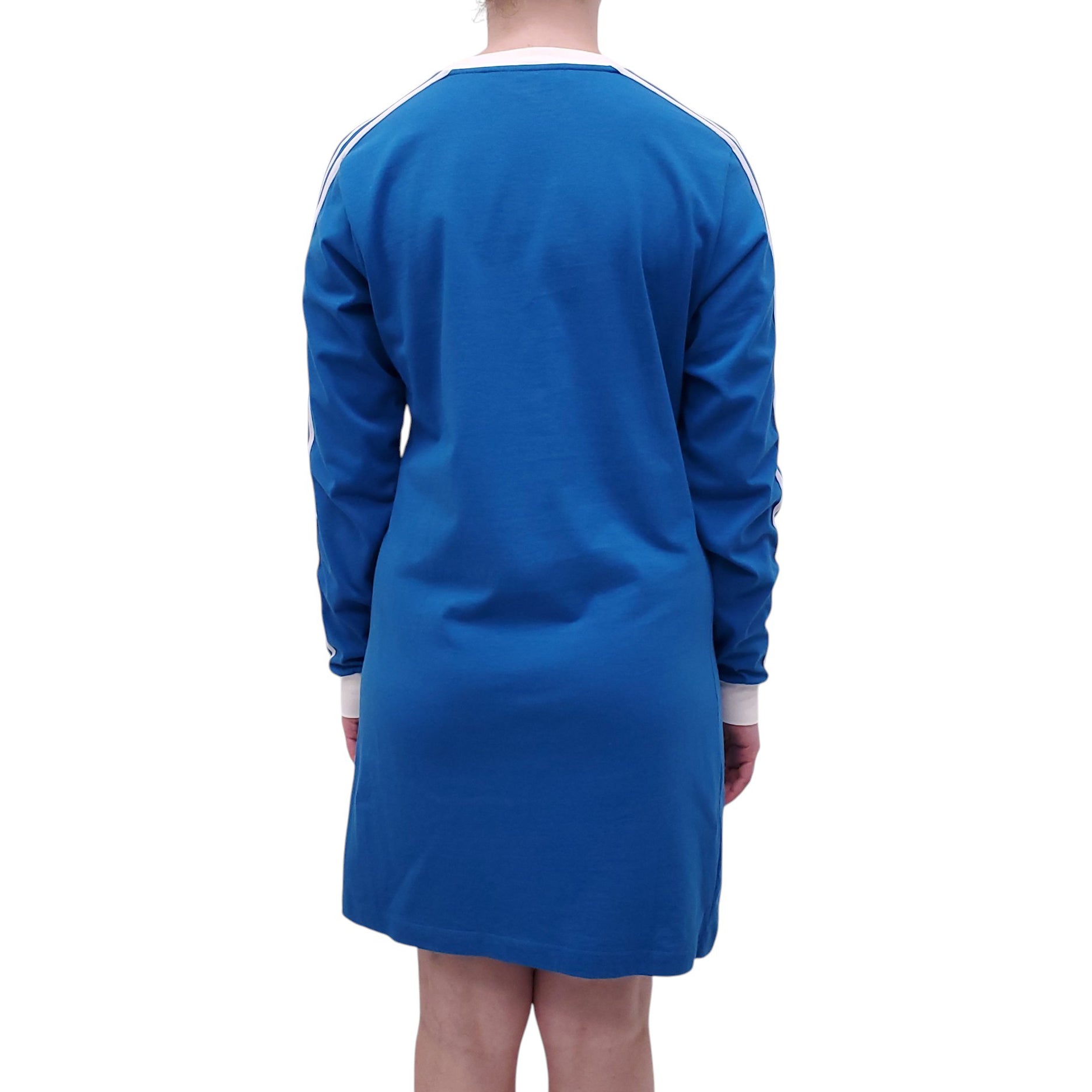 GUCCI x ADIDAS BLUE LOGO T-SHIRT DRESS