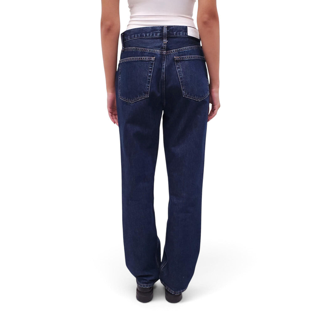 RE/DONE HERITAGE RINSE BUTTON FLY JEANS - SIZE 28