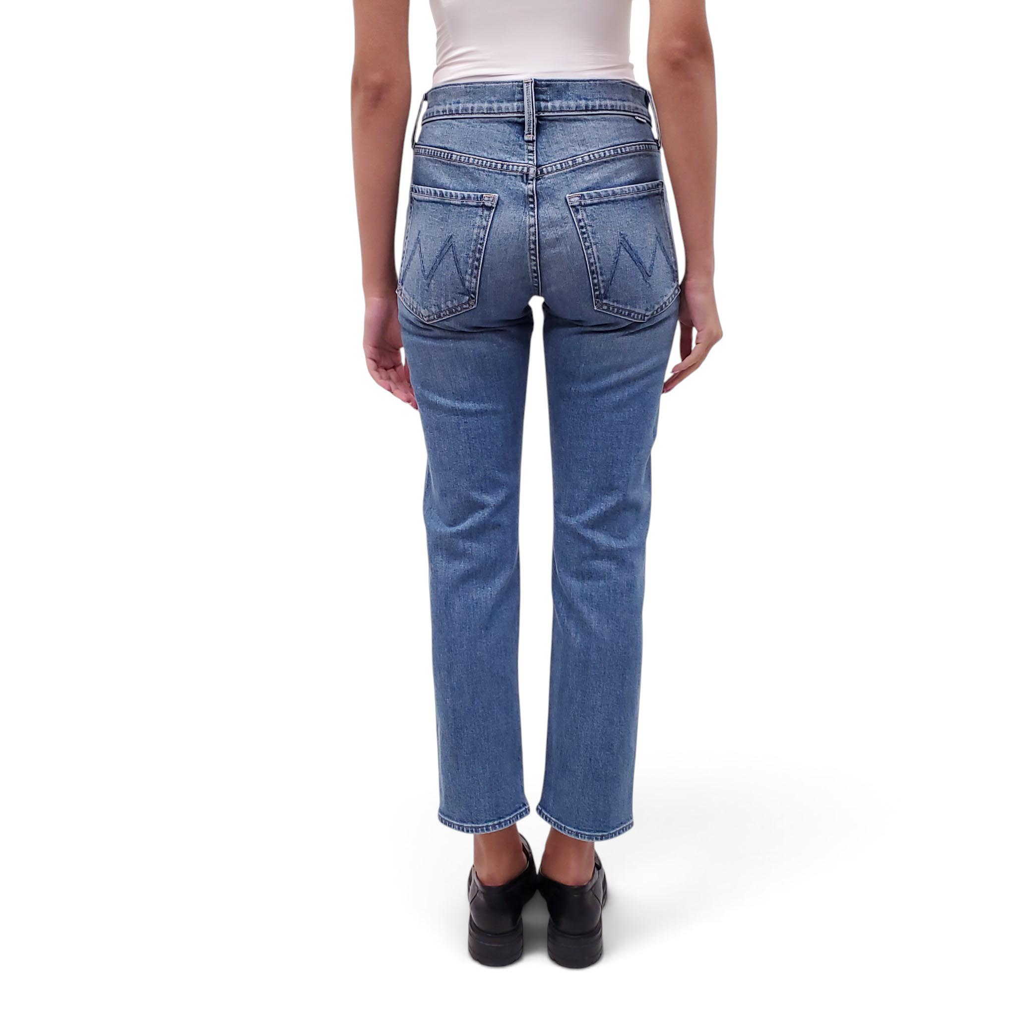 MOTHER MEDIUM WASH 'THE HIKER HOVER' JEANS - SIZE 26