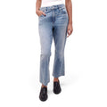 SLVRLAKE LIGHT ACID WASH JEANS WITH FREY HEM - SIZE 31