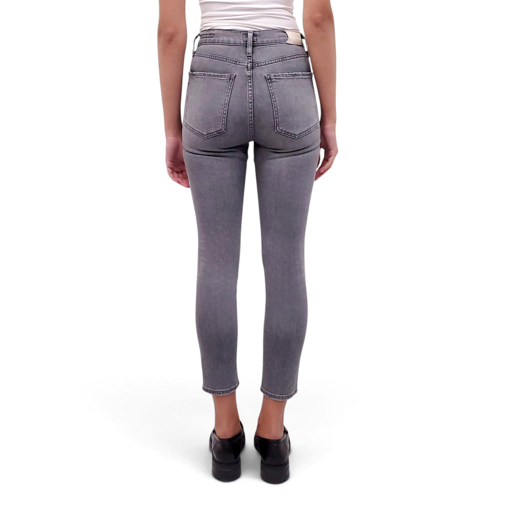 CITIZENS OF HUMANITY GREY ‘OLIVIA HIGH RISE SLIM ANKLE’ JEANS - SIZE 25