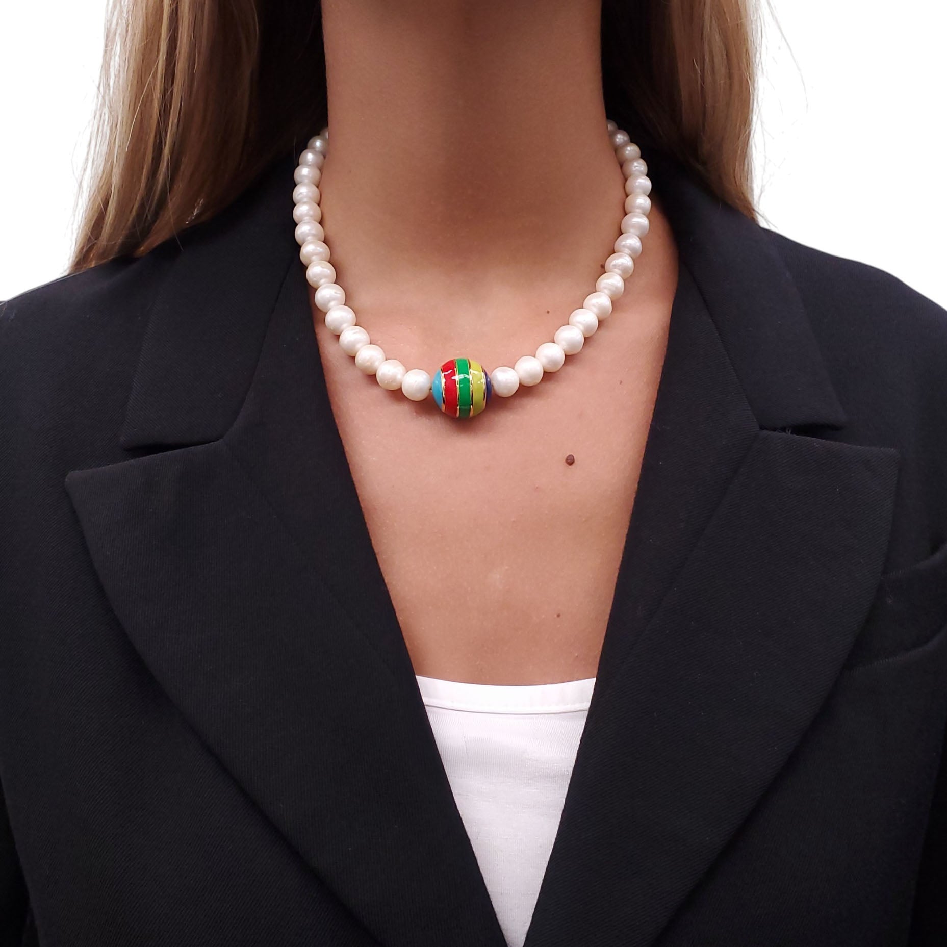 TIMELESS PEARLY PEARL NECKLACE