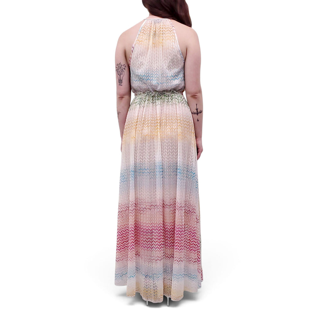 MISSONI MARE RAINBOW COVERUP DRESS - SIZE 40