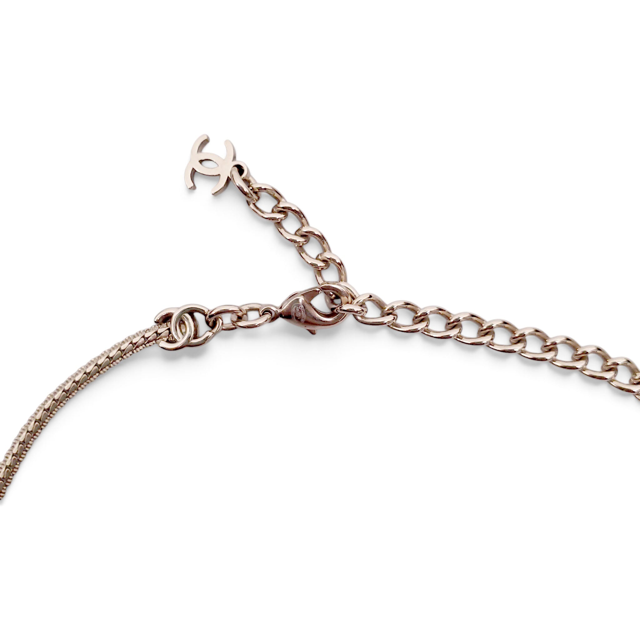 CHANEL LOGO THIN CC LOGO CHOKER