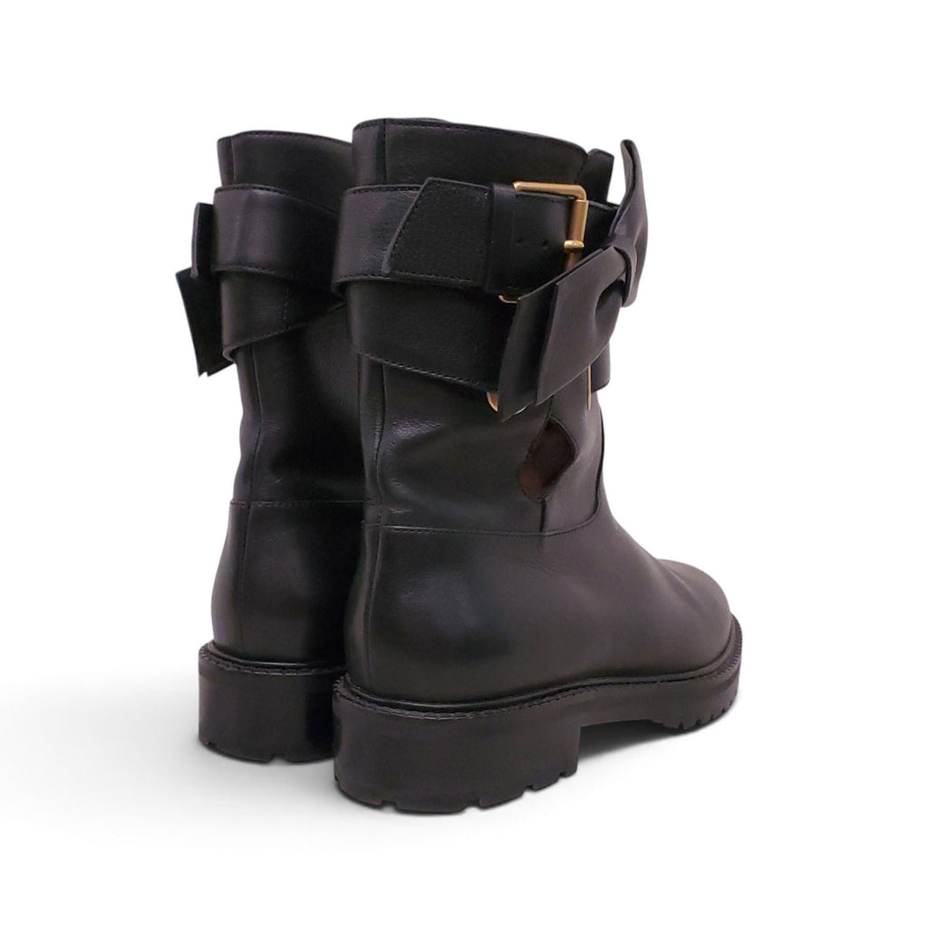 VALENTINO BOOTIES WITH BOW DETAIL - SIZE 36.5