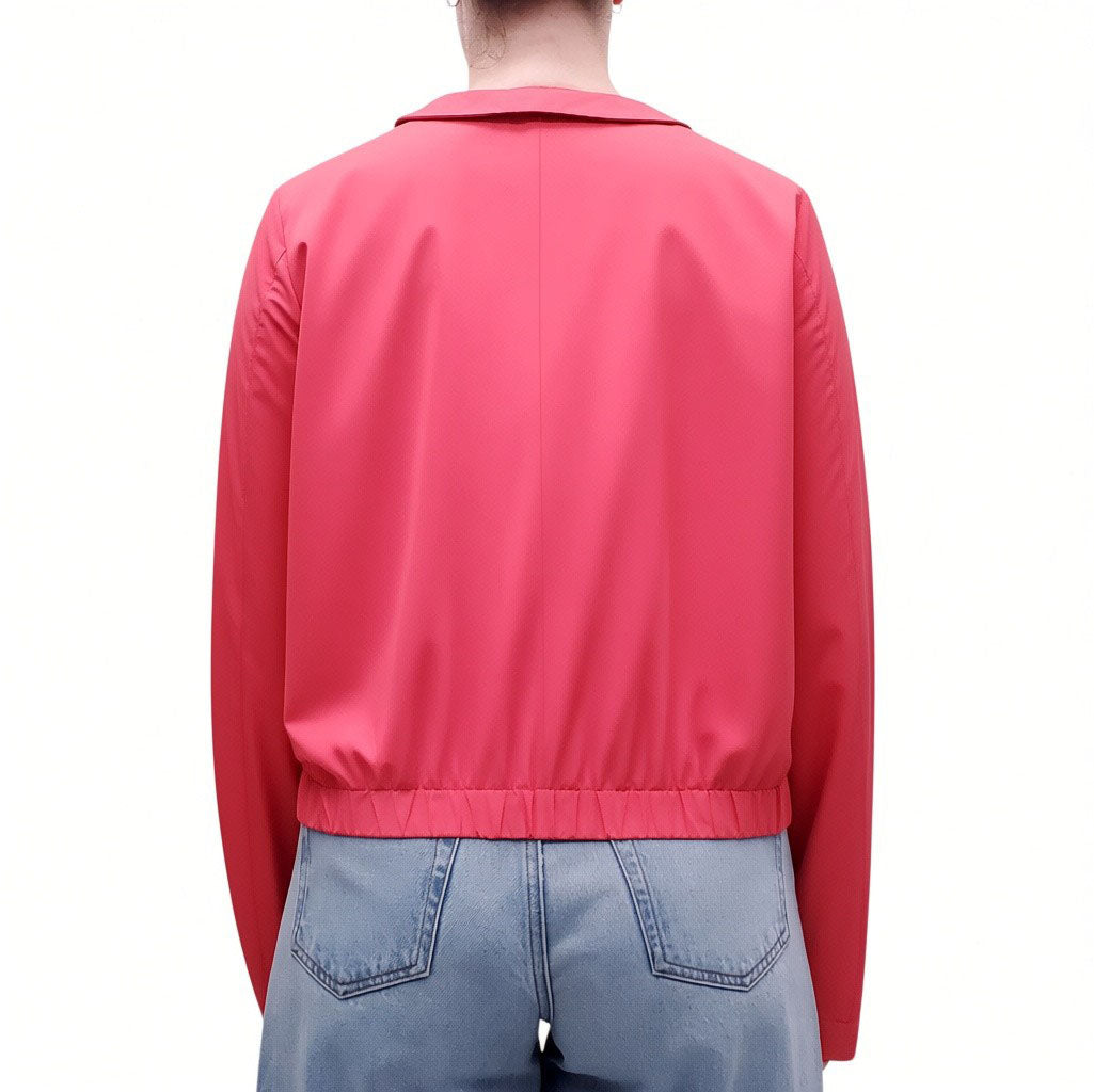 JIL SANDER PINK WINDBREAKER - SIZE 36
