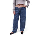 STILL HERE ELASTIC LOW RISE JEANS - SIZE 29