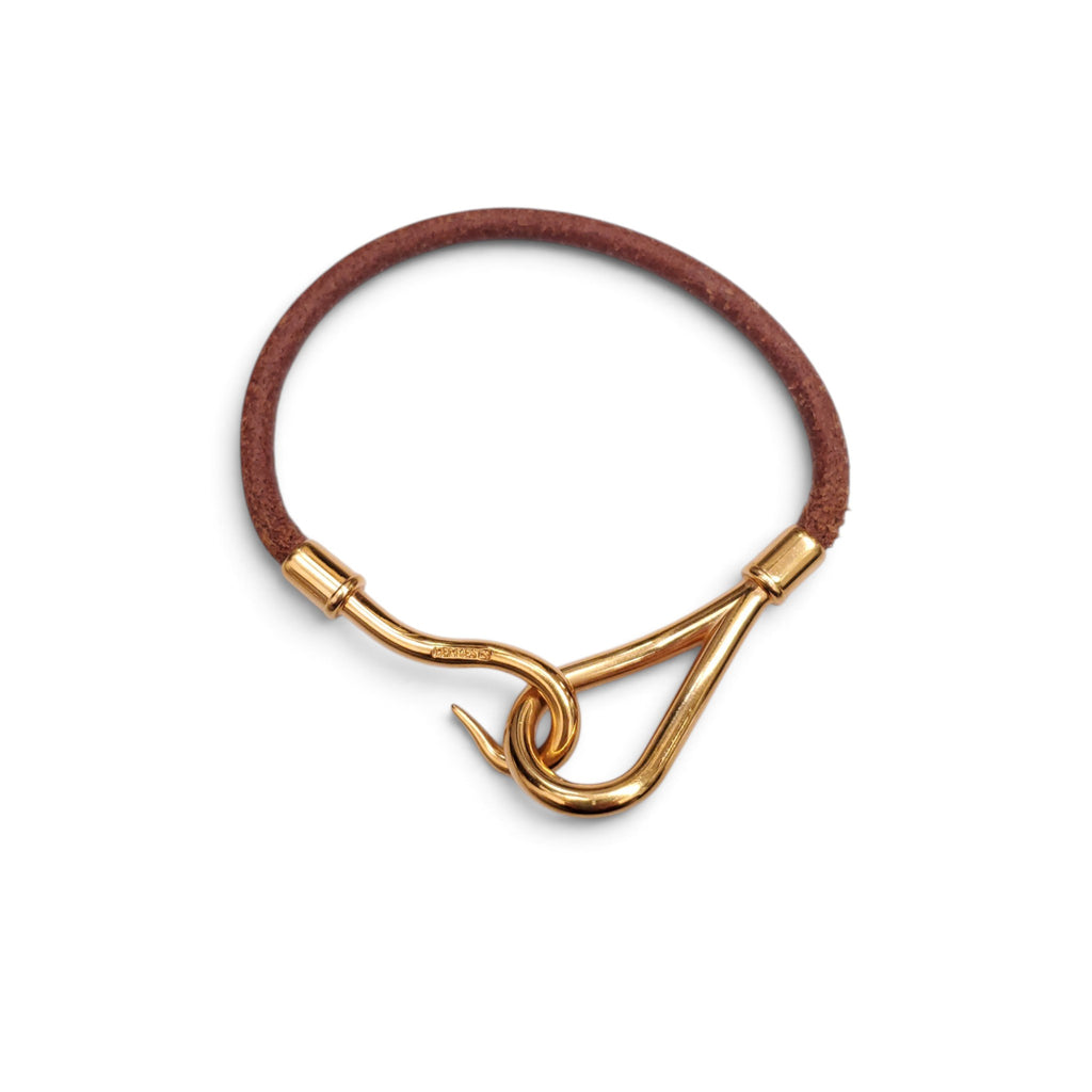 HERMÈS 3 PIECES LEATHER BRACELET SET