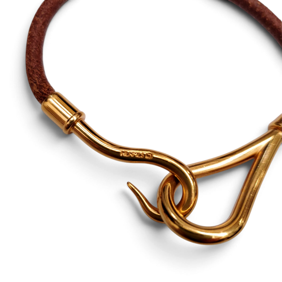 HERMÈS 3 PIECES LEATHER BRACELET SET