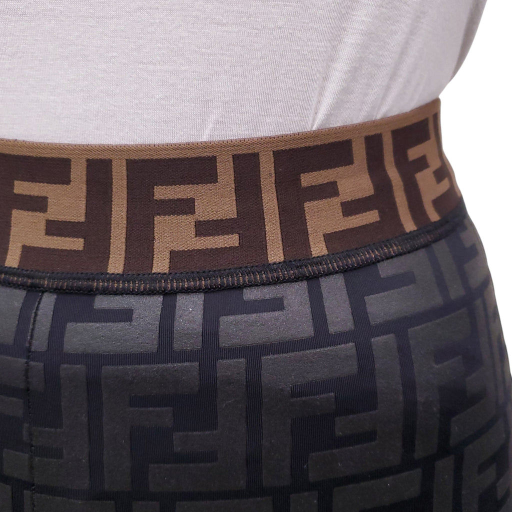 FENDI LOGO FF LEGGINGS - SIZE 40