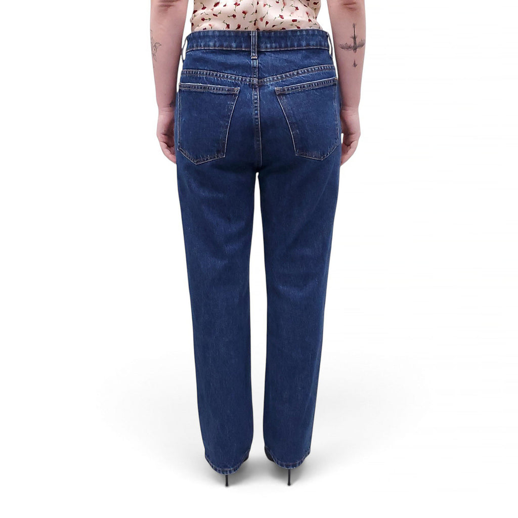 KHAITE DARK WASH ABIGAIL JEANS - SIZE 29