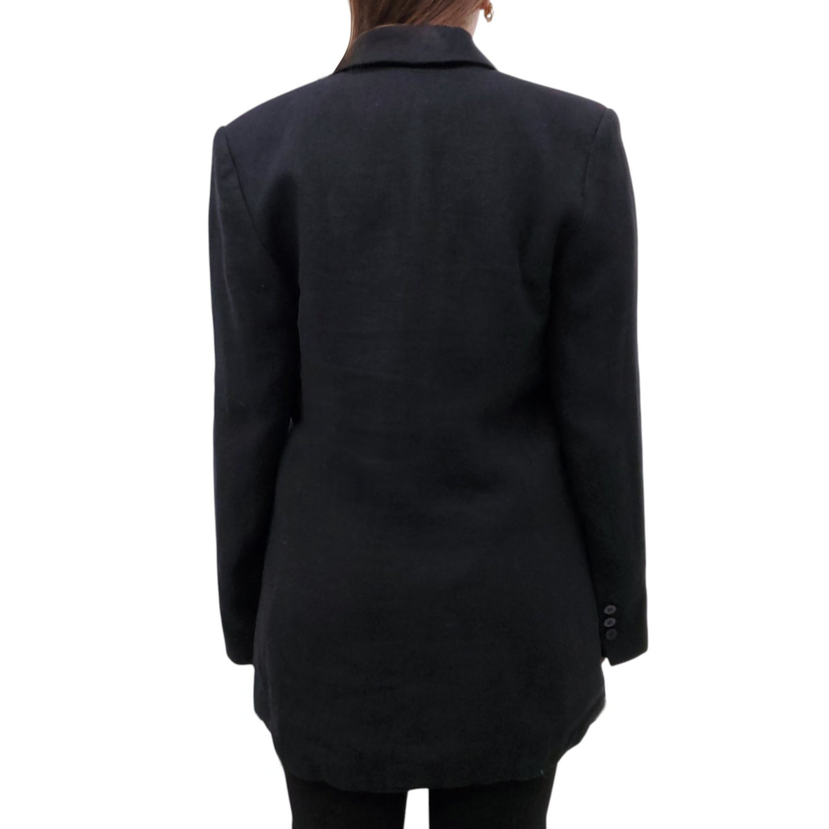 ST. AGNI BLACK BLAZER - SIZE M