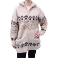 ISABEL MARANT ÉTOILE SKI WOOL AND MOHAIR SWEATER JACKET - SIZE 34