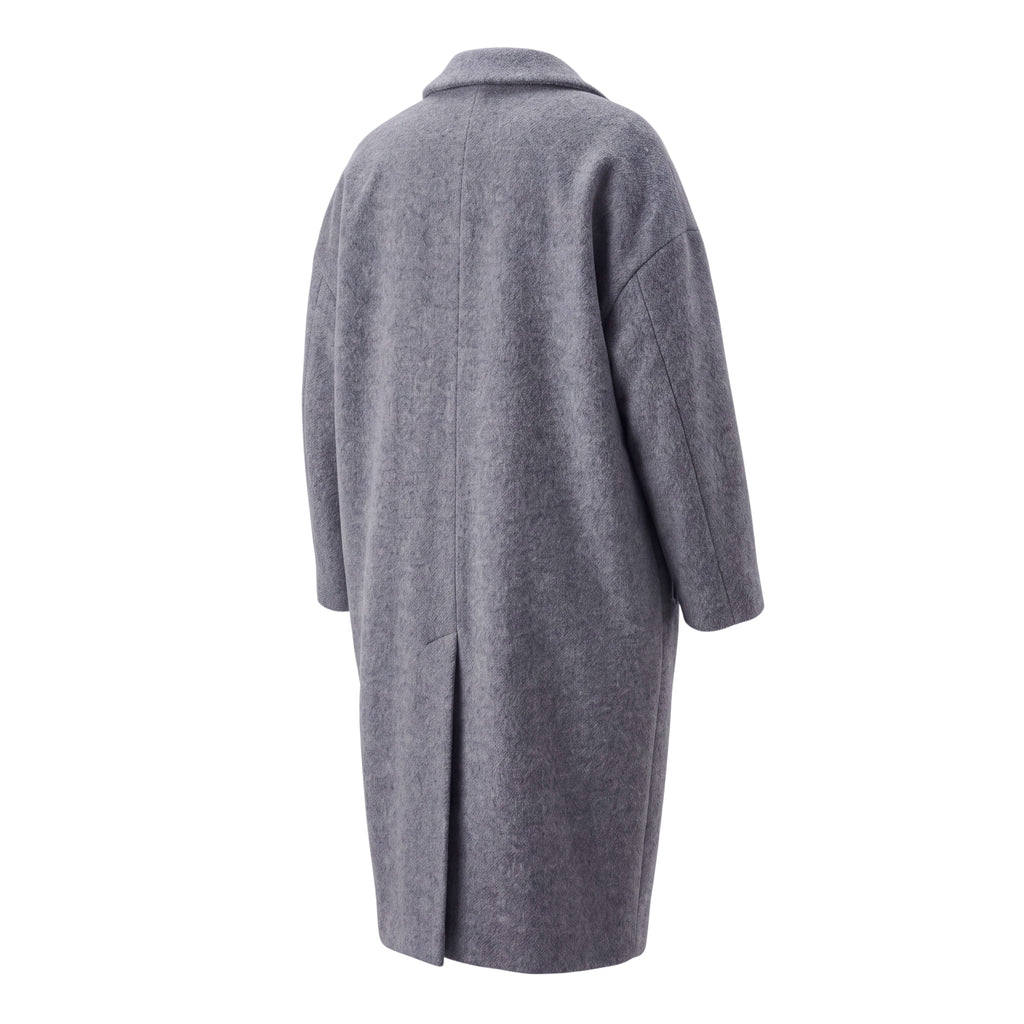 AMERICAN VINTAGE HEATHER GREY COAT - SIZE M/L