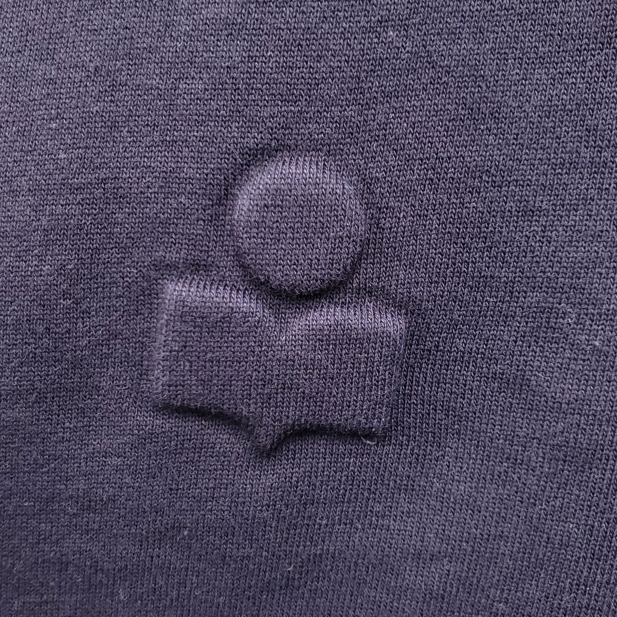 ISABEL MARANT ÉTOILE DARK GREY LOGO SWEATSHIRT - SIZE 36