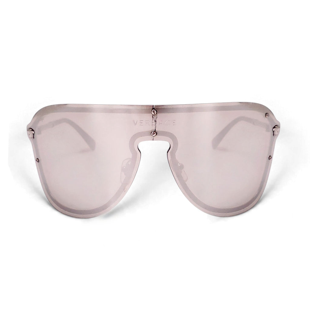 VERSACE SILVER SUNGLASSES