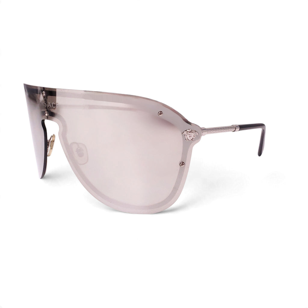 VERSACE SILVER SUNGLASSES