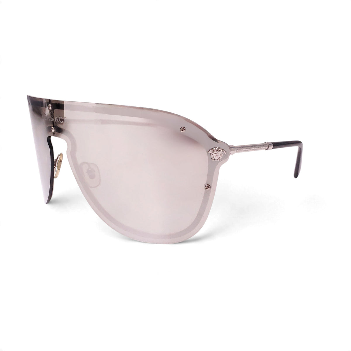 VERSACE SILVER SUNGLASSES