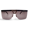 SAINT LAURENT GOLD AND BLACK SUNGLASSES