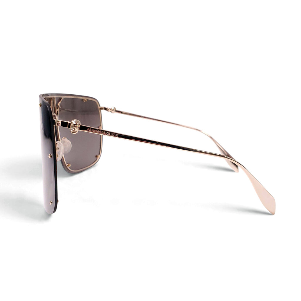 ALEXANDER MCQUEEN GOLD STUD SUNGLASSES