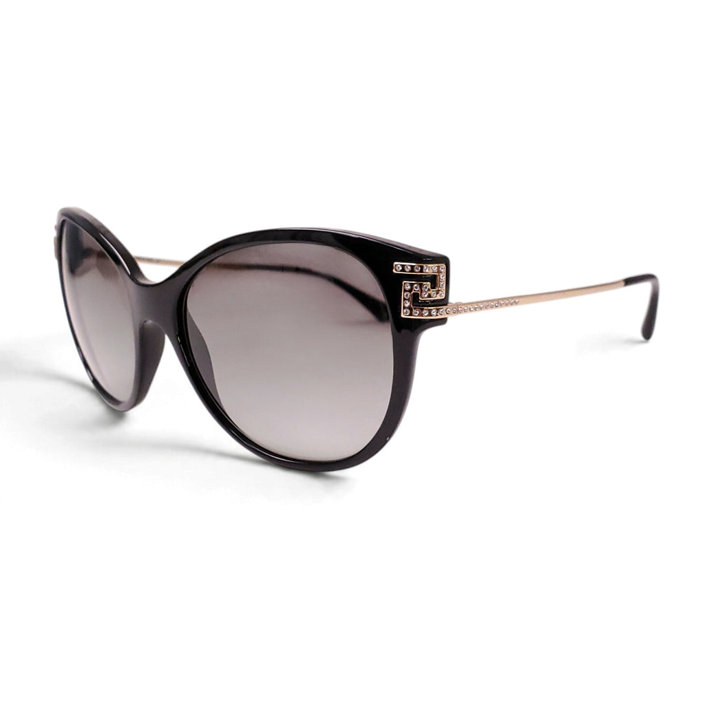 VERSACE SUNGLASSES WITH CRYSTAL DETAIL
