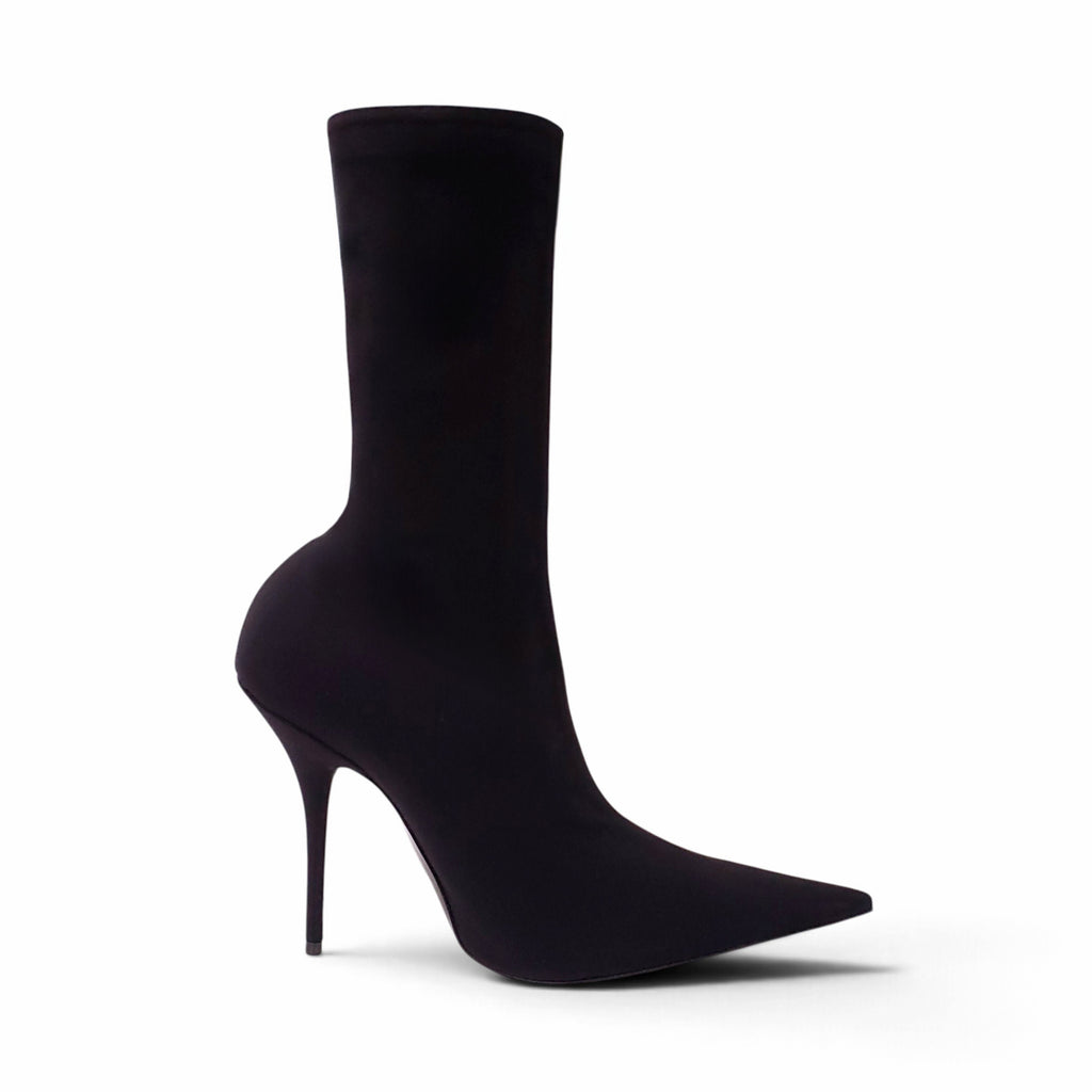 BALENCIAGA FABRIC HALF BOOT IN JERSEY - SIZE 41
