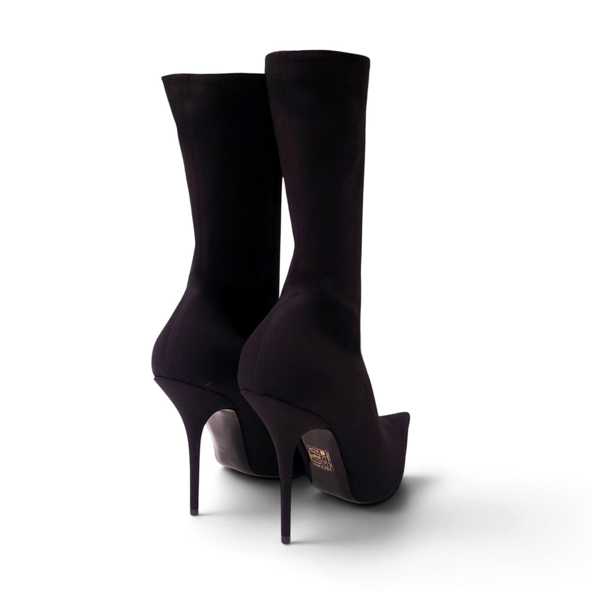 BALENCIAGA FABRIC HALF BOOT IN JERSEY - SIZE 41